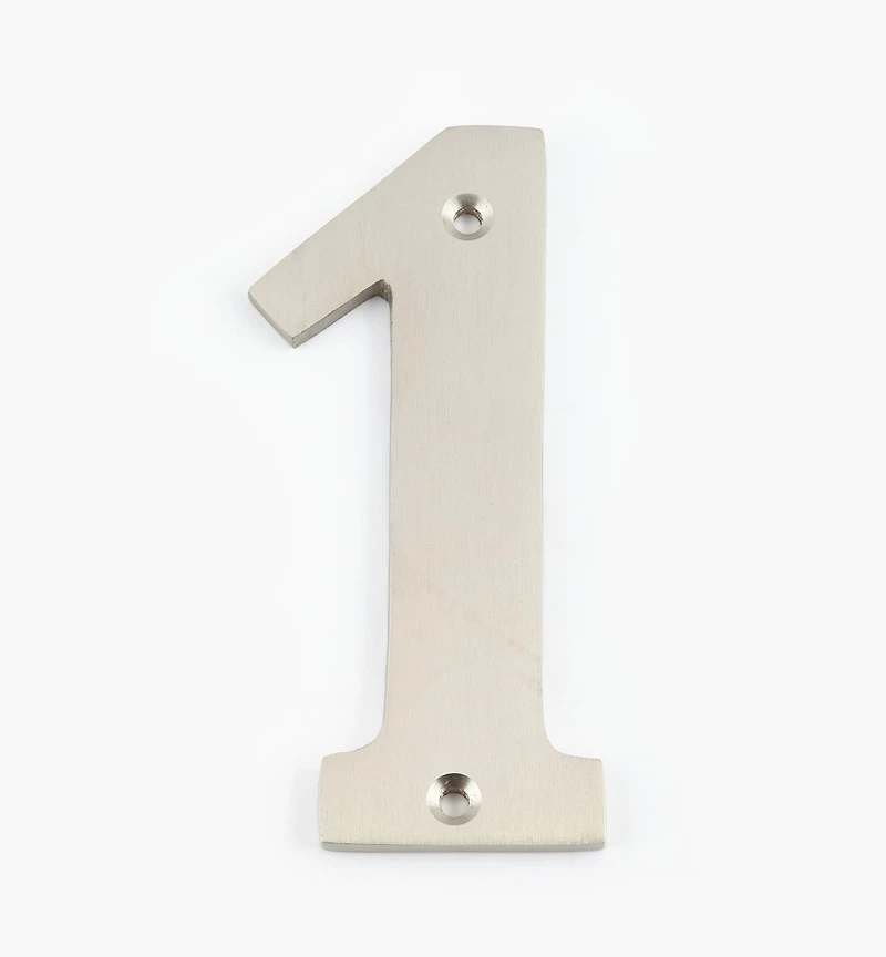 Standard Cast Brass House Numbers