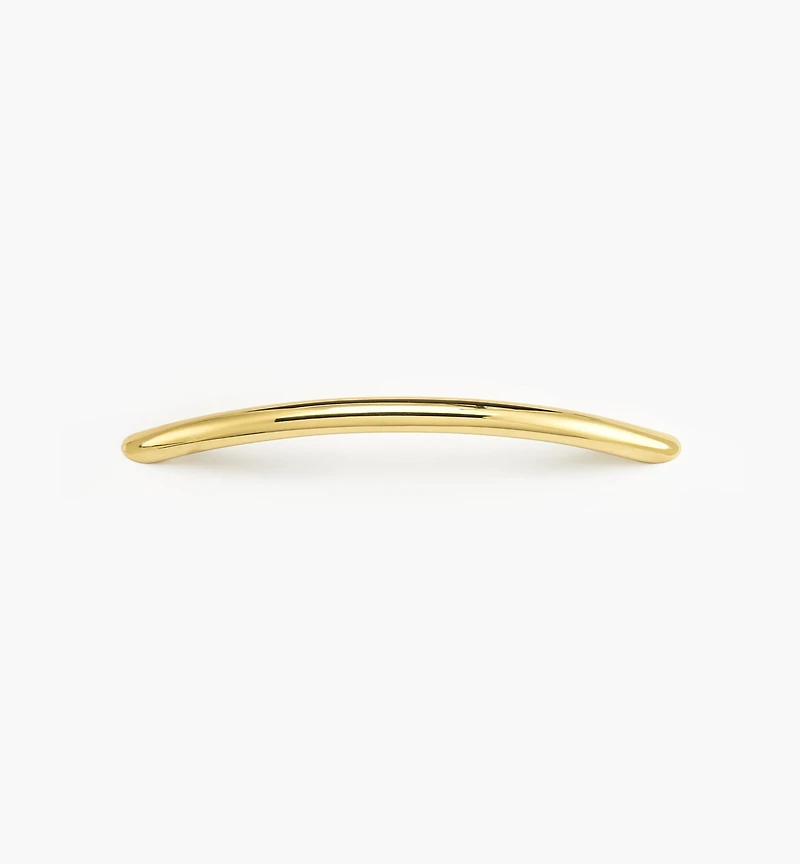 Forged Brass Smooth Arch Handles