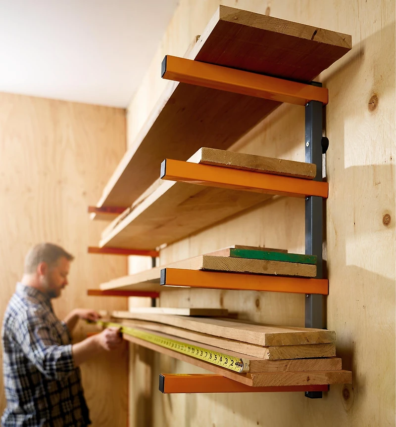 Bora Four-Shelf Lumber Rack