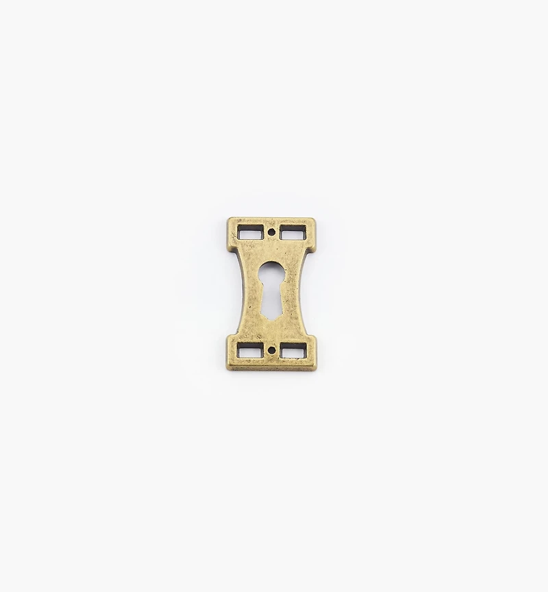Arts and Crafts Keyhole Escutcheon