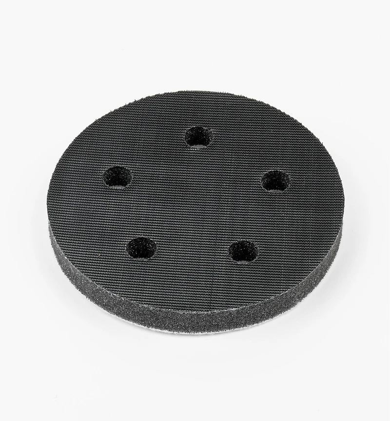 Mirka 5" × 1/2" Five-Hole Grip-Faced Interface Pad