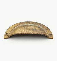 Cast Brass Shell Pulls