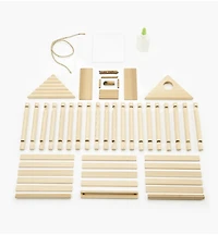 Log Cabin Birdhouse Kit