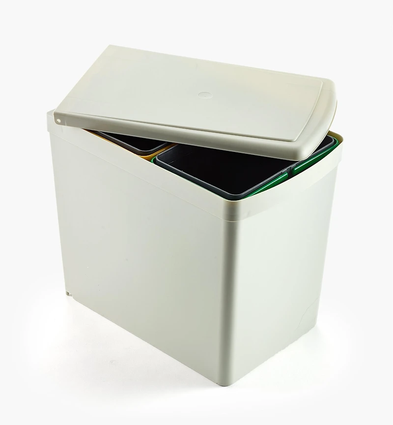 15 Litre Door-Mount Dual Waste Container