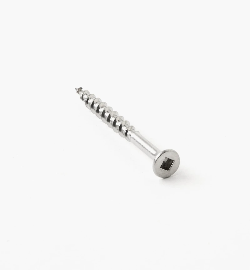 18-8 Stainless-Steel #8 Flat-Head Screws