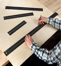 Set of 4 Veritas Metric Shop Rules