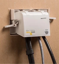 Plaques murales pour câbles à basse tension Datacomm