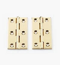 Extruded Brass Fixed-Pin Butt Hinges