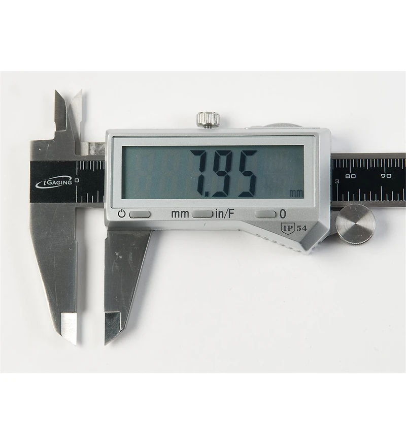Blindman's Fractional Electronic Caliper