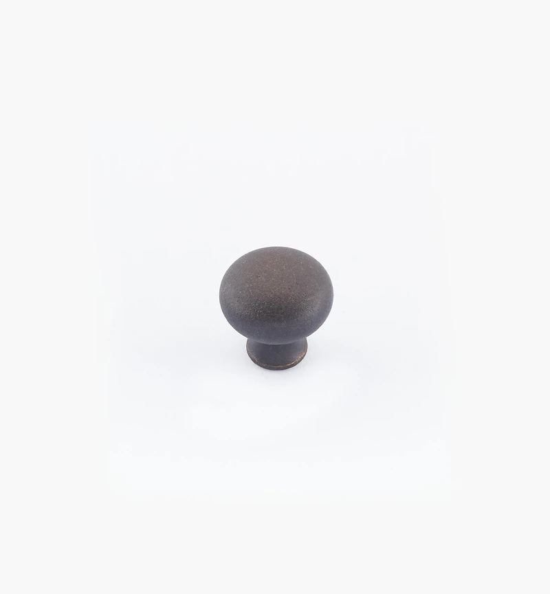 Round Brass Plain Knobs