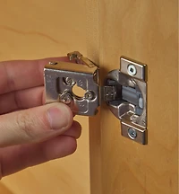 105° Half-Overlay Compact Blumotion Clip Hinges