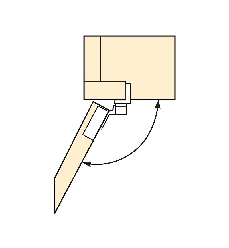 110° Overlay Compact Blumotion Hinges