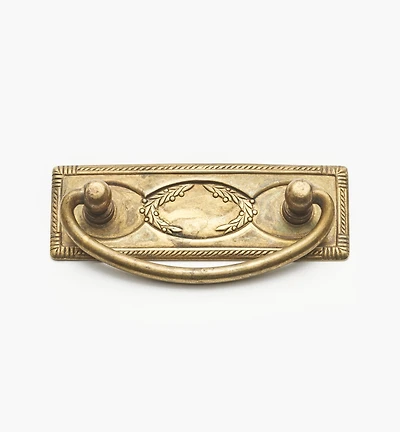Rope-Edged Rectangular Horizontal Plate Handles