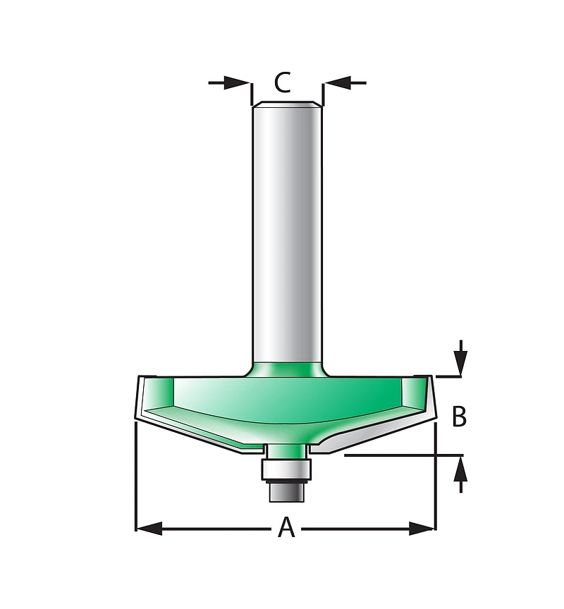 Low-Angle Bevel Bits