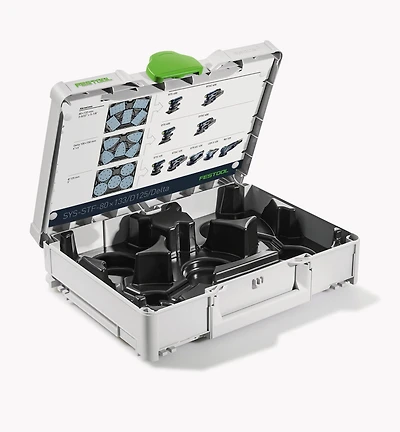 Festool Systainer³ Case with Insert for 80 × 133/D125/Delta Abrasives