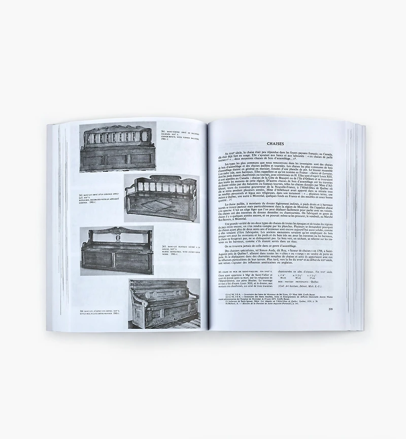 Les meubles anciens du Canada français