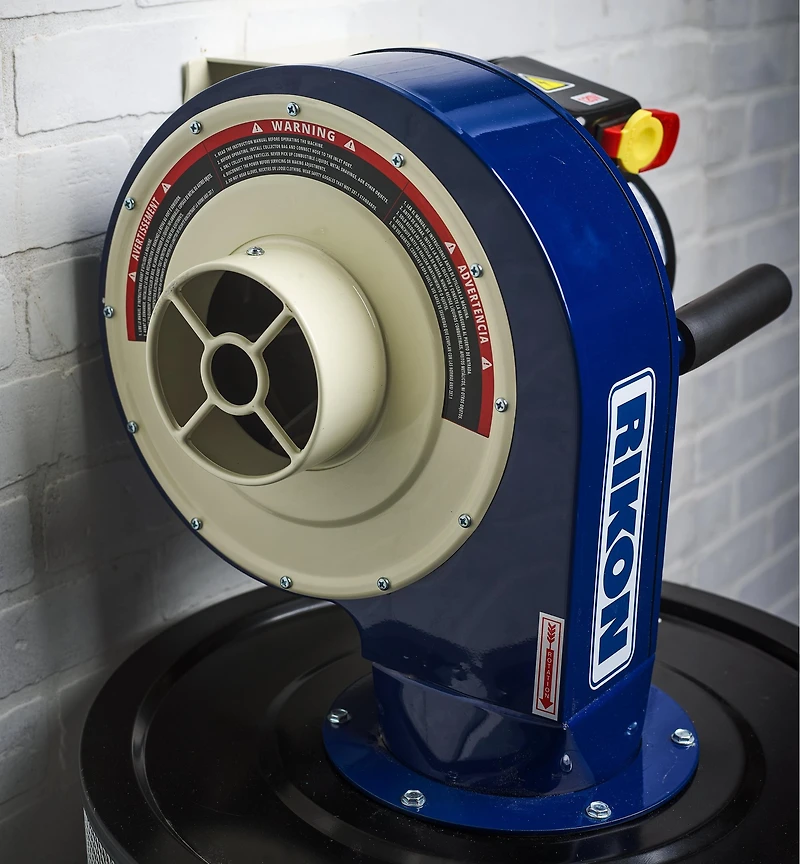Rikon 1 hp Wall-Mount Dust Collector (Model 60-101)