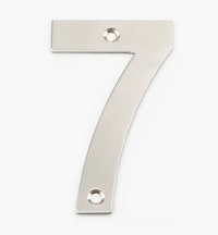 Chiffres de maison en acier inoxydable