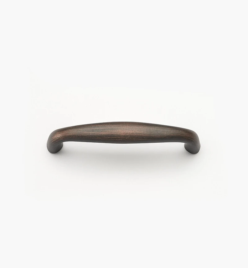 Forged Brass Smooth Bow Oval Handles
