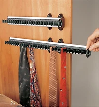 Sliding Tie Racks