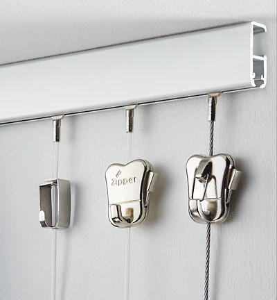 Cimaises en aluminium Cliprail
