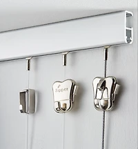 Cimaises en aluminium Cliprail