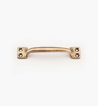 Cast Brass Rectangular-Post Utility Handles