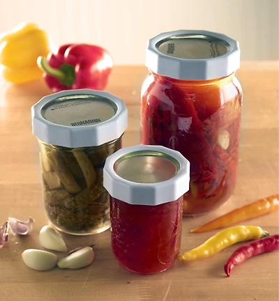 Bagues robustes pour bocaux de conserve