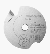 Scoring Saw Blade for Festool Plunge-Cut Saw TSV 60 K