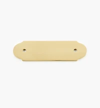 Brass Round-Edge Handle Escutcheon