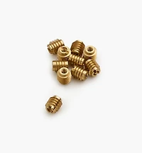 Brass Knife-Edge Insert Nuts