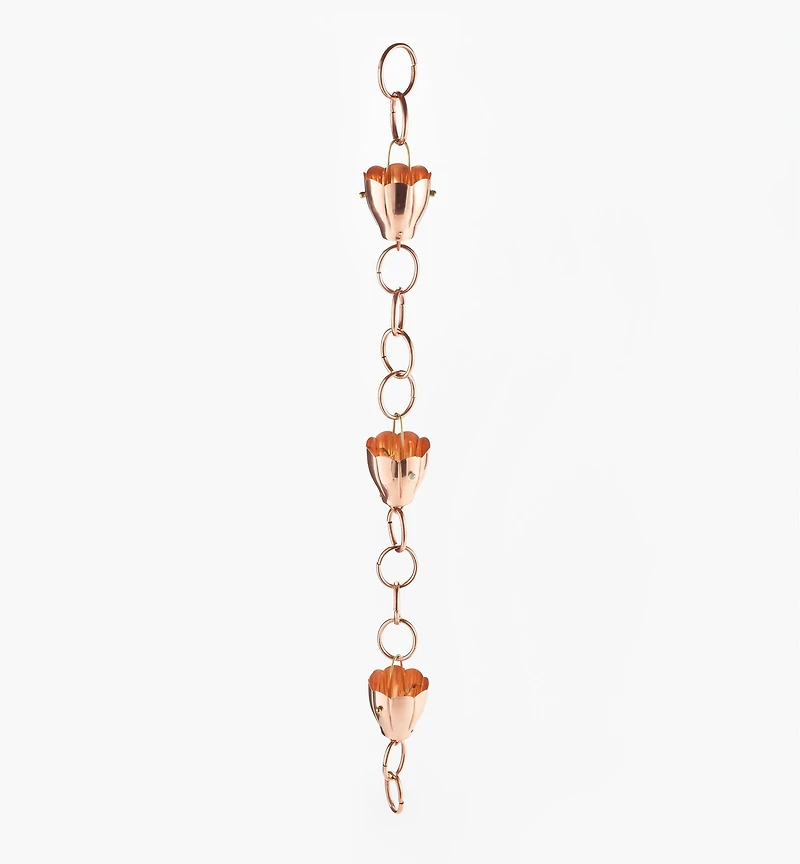 Copper Rain Chain