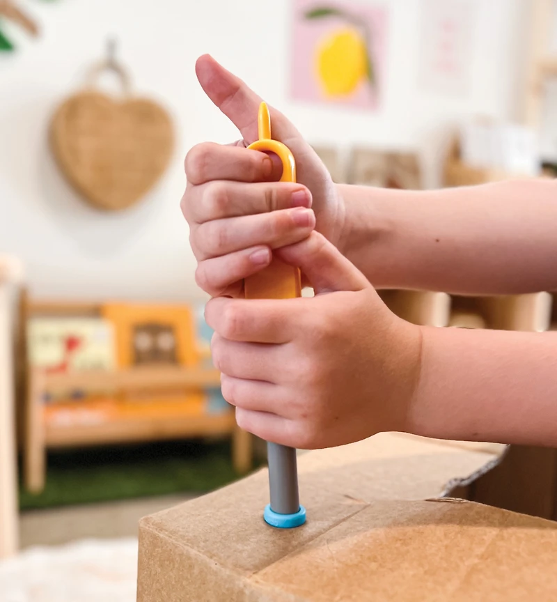 Jeu de construction pour carton ondulé Makedo