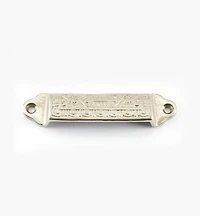 Cast Victorian 1/4 Round Pulls