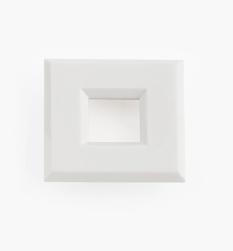 Square Polycarbonate Trim Ring for Indoor/Outdoor Mini Recessed LED Light
