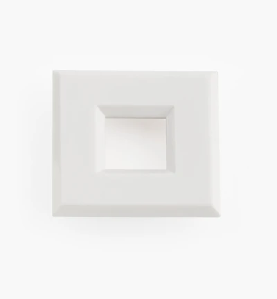Square Polycarbonate Trim Ring for Indoor/Outdoor Mini Recessed LED Light