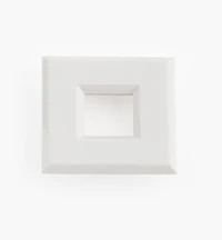 Square Polycarbonate Trim Ring for Indoor/Outdoor Mini Recessed LED Light