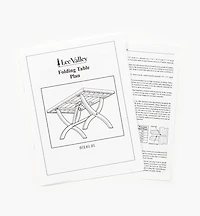 Folding Table Plan