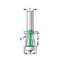 Mèche pour rebord antiéclaboussure