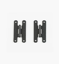 “Forged Iron” Rough H-Hinges