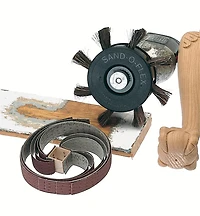 Roue à bandes abrasives