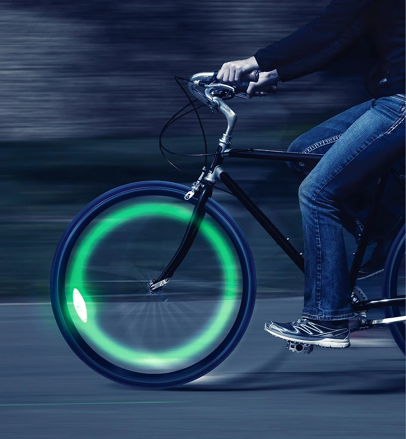 Lumière pour roue de vélo SpokeLit