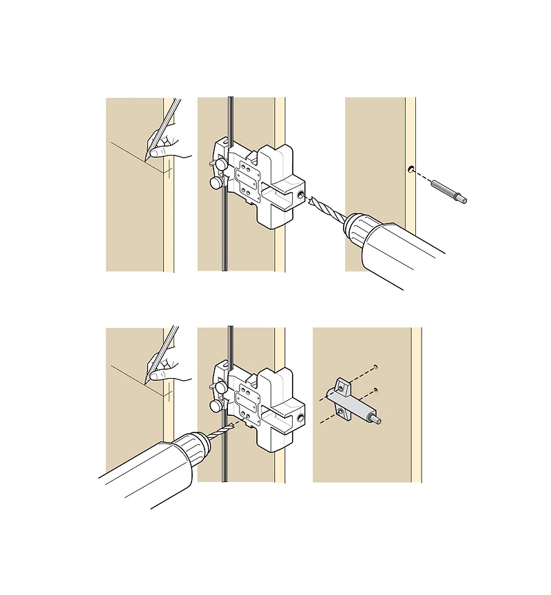 Pro Blumotion Drilling Jig