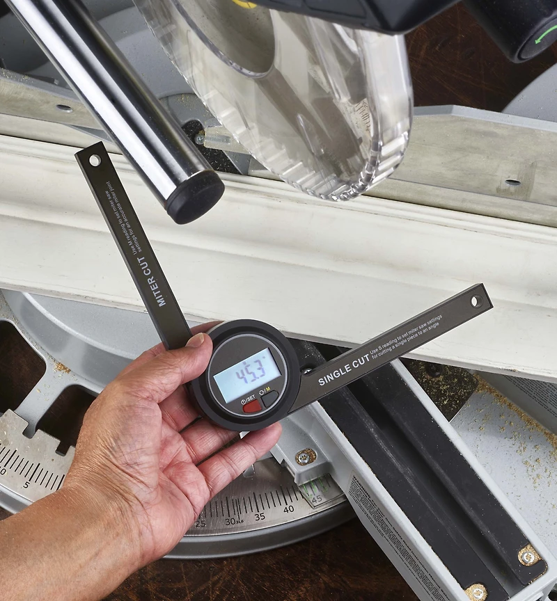 Digital Miter Saw Gauge