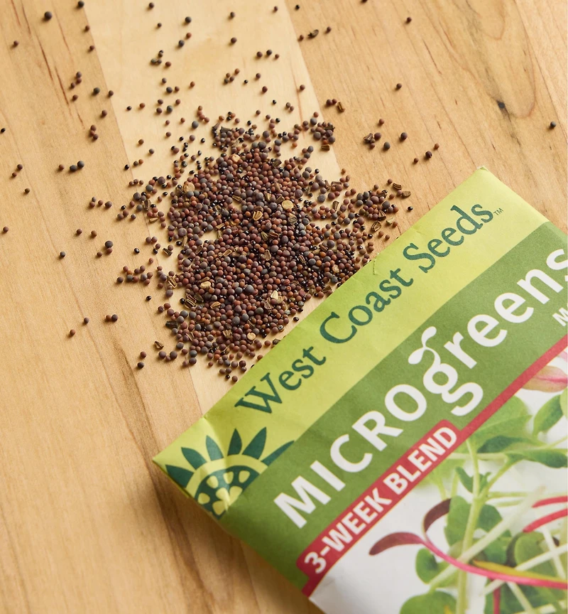Non-GMO Microgreen Seed Packets