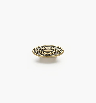 Ribbon Oval Knob