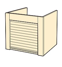 Ensemble pour rideau de meuble