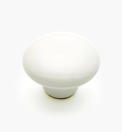 White Ceramic Knob