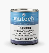 Emtech Water-Based Lacquer