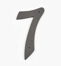 Script Cast Brass House Numbers